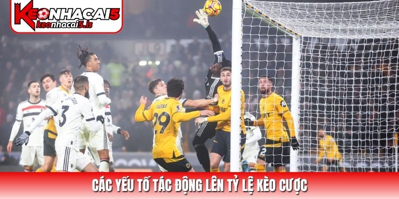 Các yếu tố tác động lên tỷ lệ kèo cược