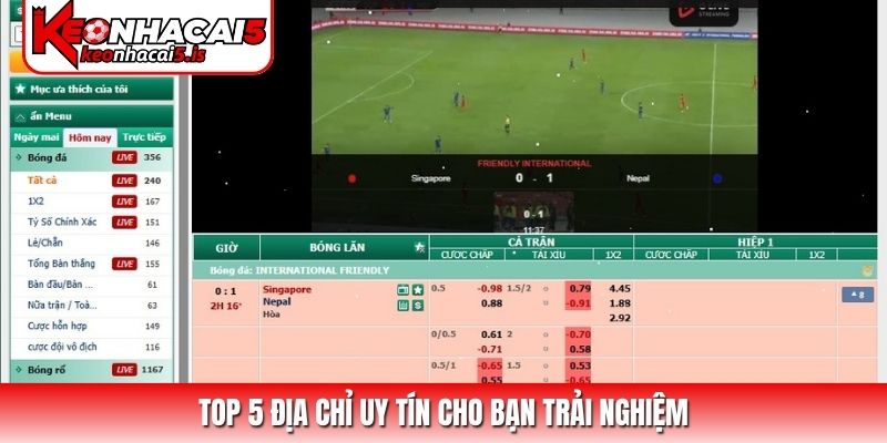 Top 5 địa chỉ uy tín cho bạn trải nghiệm